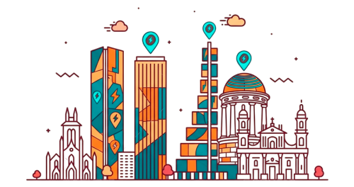 bogota-nocturna-planes-gratis-skyline-ilustracion